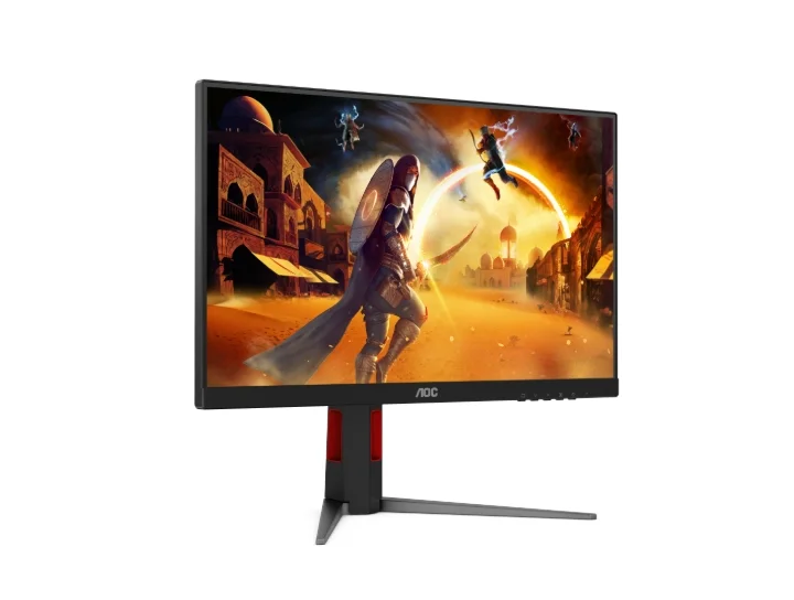 AOC 24G4HA, 23.8" IPS WLED, 1920x1080@200Hz, 1ms GtG, 0.5ms MPRT, 300cd m/2, 1000:1, 80M:1 DCR, Adaptive Sync, FlickerFree, Low Blue Light, 2Wx2, Tilt, Height Adjust, Pivot, Swivel, 2xHDMI, DP