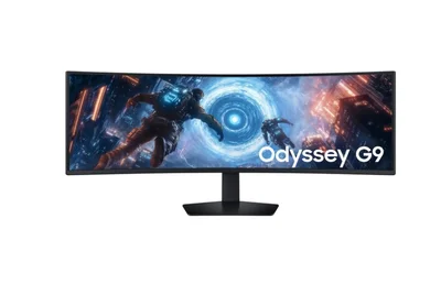 Samsung LS49FG910, 49" Odyssey G9 GAMING VA Curved OLED, 1000R, 144Hz, Smart. 32:9, 5120 x 1440, Display Port , HDMI,Micro HDMI, USB Hub, Silver + Logitech G102 Mouse, Lightsync RGB, 8000 DPI, 6 Programmable Buttons, Black