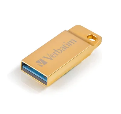 USB флашка Verbatim Metal Executive 32GB USB 3.0 Gold