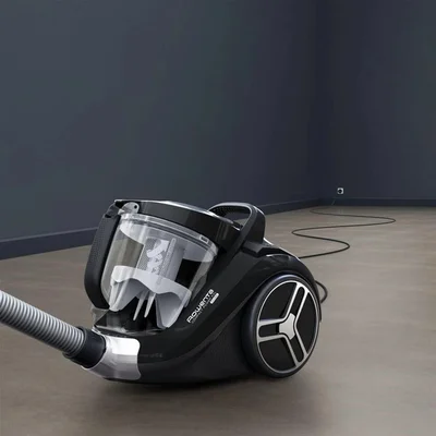Rowenta RO4B75EA Compact Power XXL, Black, 900W, 2.5L, 75 dB, 2in1 crevice, parquet, upholstery, mini turbo, precizion flex crevice