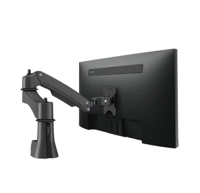 BenQ Arm, Monitor Arm for desk mount AS10, Compatible with 21.5/ 24 / 27” monitors, for ALL GL/GW/BL/PD/EW/SW models with VESA mounting possibility 100mm or 75mm, from 2.5 kg to 8 kg, 315mm height adjustment