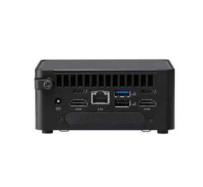 Asus NUC 14 Pro Intel Ultra 5 125H, Intel Arc GPU, 4 x USB, Wi-Fi 6E AX211 + 2.5GBe LAN, 2 x HDMI, 2 x Thunderbolt 4 (USB-C+DP), no Storage (NVMe and 2.5" SATA), no RAM, no OS, Tall Kit