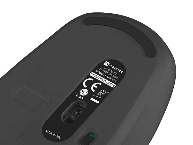 Мишка NATEC Harrier 2 Bluetooth 5.1 1600 DPI Черна