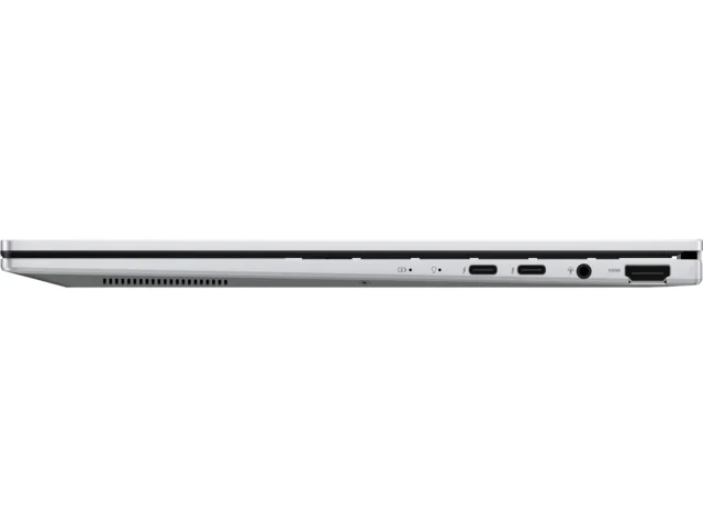 Asus Zenbook UX3405CA-ST1109NA, Intel Ultra 9 285H 2.9 GHz (24MB Cache, up to 5.4 GHz, 16 cores, 16 Threads), 14.0 OLED WQXGA+(WQ+) 2880X1800 16:10 Bend+500nits Glare , 120 Hz, LPDDR5X 32GB ( on board ),1TB  SSD G4, No OS , Foggy Silver, no adapter