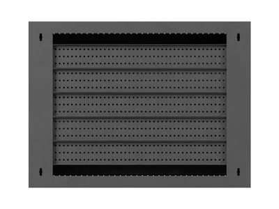 Комуникационен шкаф LANBERG – TPR 10" & 19", 3U, 560x420x180 mm, черен
