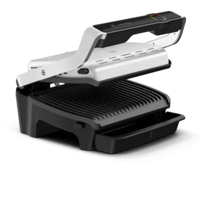 Tefal GC750D30 Optigrill Elite, 600cm2 cooking surface, automatic cooking sensor, 12 automatic programs, 4 adjustable temp., cooking level indicator, non-stick die-cast alum. Plates