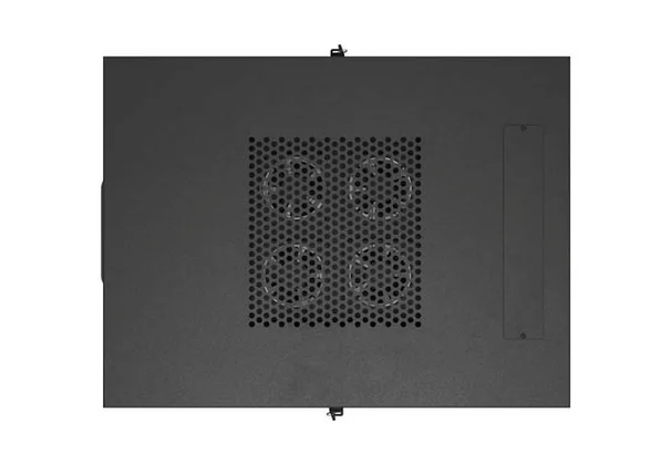 Lanberg Rack Cabinet 19" Free-Standing 24U/600X800 (FlAT Pack) With Mesh Door LCD Black V2