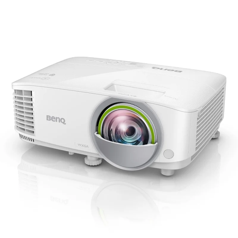 BenQ EW800ST, Short Throw, Wireless Android-based Smart Projector, DLP, WXGA (1280x800), 16:10, 3300 Lumens, 20000:1, Speaker 2W, USB Reader for PC-Less Presentations, Built-in Firefox, LAN, BT 4.0, Dual Band WiFi, 3D, Lamp 200W, up to 15000 hrs, White