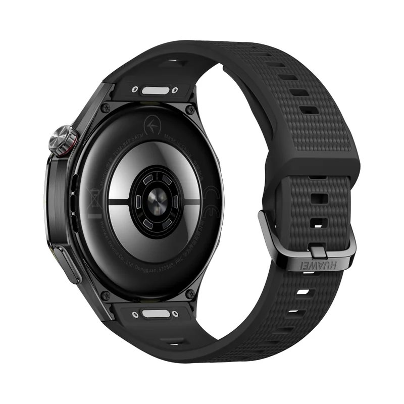 Смарт часовник HUAWEI Watch GT 7 Pro Atum-B49F, 1.47" дисплей, черна каишка + True Wireless слушалки Huawei Freebuds SE 4 ANC, бели
