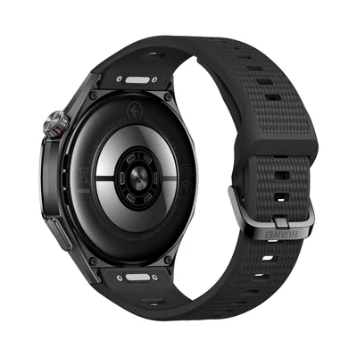 Смарт часовник HUAWEI Watch GT 7 Pro Atum-B49F, 1.47" дисплей, черна каишка + True Wireless слушалки Huawei Freebuds SE 4 ANC, бели