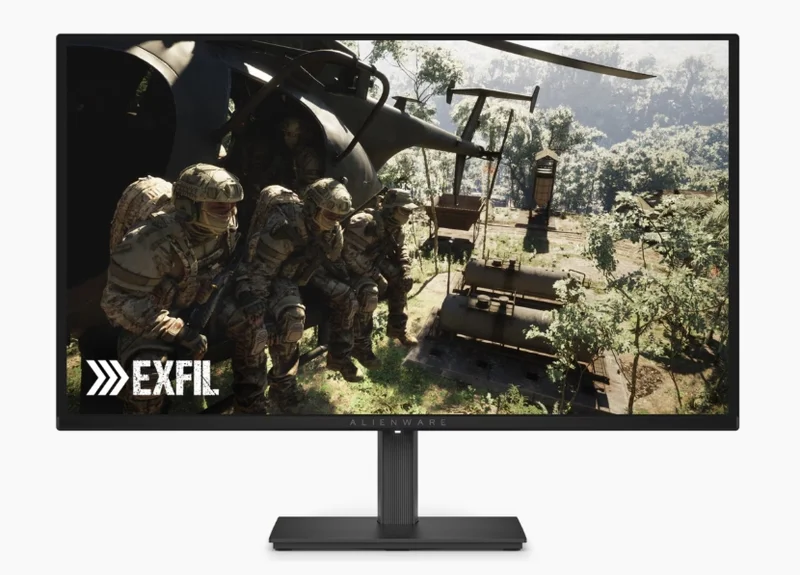 Dell Alienware AW2726DM, 27" QD-OLED, WQHD 2560x1440, 99% DCI-P3, AMD FreeSync Premium, 240Hz, 0.03 ms GTG, 1,500,000:1, 400 cd/m2,HDR, VRR, HDMI, DP, Height Adjustable, Pivot, Swivel, Tilt, Black