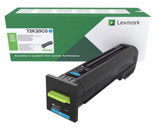 Lexmark 72K20C0 CS/CX820, CX825, 860 Cyan Return Programme 8K Toner Cartridge