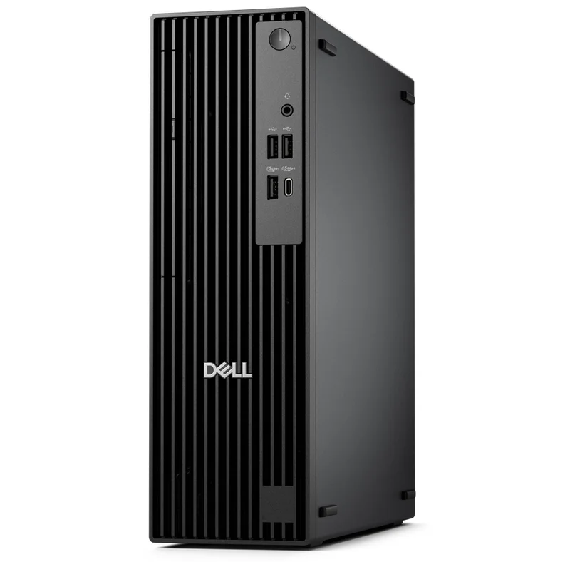 Dell Pro Slim QCS1255, AMD Ryzen 5 8600G (16 TOPS NPU, 6 cores, up to 5.0GHz), 16 GB: 1 x 16 GB, DDR5, up to 4800 MT/s, 512GB SSD, Integrated Graphics, Wi-Fi 6, Keyboard&Mouse, 180W, Ubuntu, 3Y PS