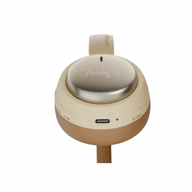 Слушалки HiFuture TURBO3 Latte Bluetooth ANC микрофон