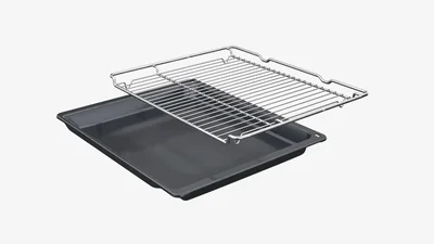 Bosch HBA534ES3, SER4, Built-in oven 60 x 60 cm, 71 l, Energy Efficiency class: A+, 3D hot air, EcoClean, Stainless Steel