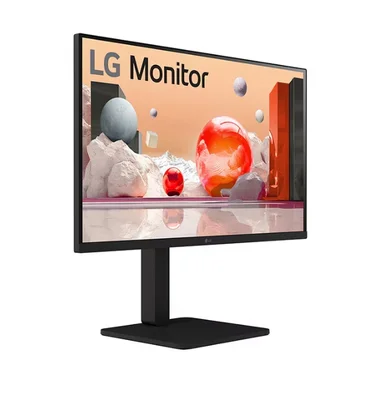 Монитор LG 27BA550-B 27" IPS Full HD 100Hz, 5ms, LED, sRGB 99%, вградени говорители, USB хъб, регулируема стойка, черен