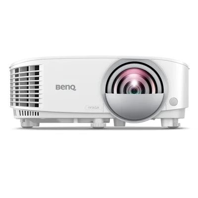 BenQ MW826STH, Short Throw, 87"@1m, WXGA 1280x800, 3500 AL, 20000:1, VGA, RCA, S-Video, 2xHDMI, Audio In/Out, Speaker 10W, USB (Type A) x1, LAN (RJ45) x1, IEC62368, Optional interactive kit(PW02/PT12)