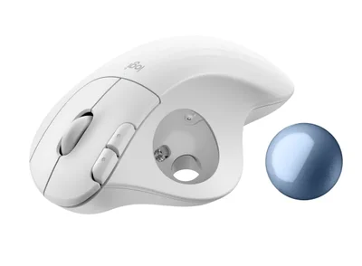 Мишка LOGITECH ERGO M575S White