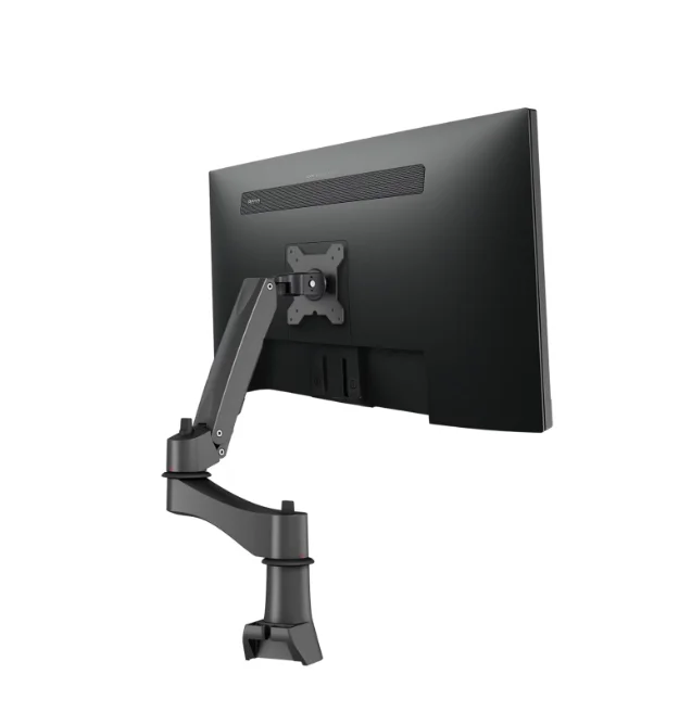 BenQ Arm, Monitor Arm for desk mount AS10, Compatible with 21.5/ 24 / 27” monitors, for ALL GL/GW/BL/PD/EW/SW models with VESA mounting possibility 100mm or 75mm, from 2.5 kg to 8 kg, 315mm height adjustment