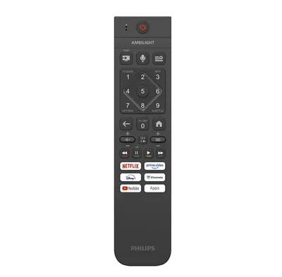 Philips 55PQS9011/12,  55" Ambligth TV, 4K QLED, 144 HZ VRR, P5 perfect, Dolby Vision 2, Dolby Atmos, WiFi 5, BT 5.4, Slim design, 40 W, Swivel Stand,AirPlay 2, Voice control