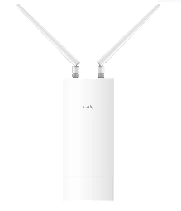 Cudy AP1200 Outdoor WiFi Outdoor Access Point AC1200 867Mbps at 5GHz + 300Mbps at 2.4GHz, 1 x 100Mbps RJ45, 24V passive PoE, IP65 Waterproof, lightning protection, passive PoE adapter included