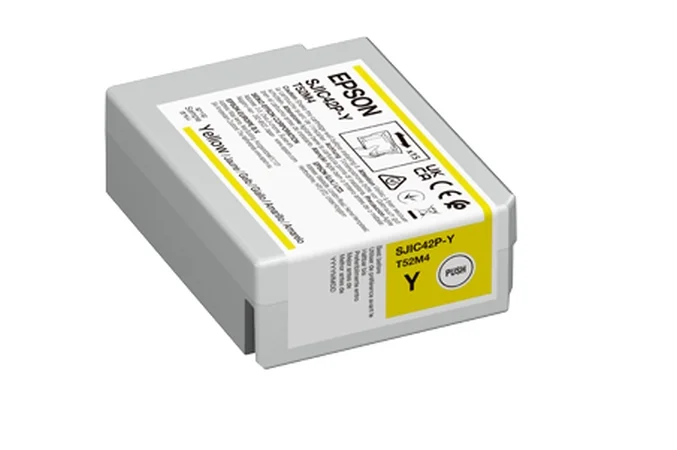 Epson SJIC42P-Y Ink cartridge for ColorWorks C4000e ( Yellow)