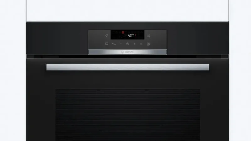 Bosch HBA171BB3 SER2, Oven A+, Pyro+Hydro, 5 HM, AutoPilot 10, full touch control, red/white, automatic Rapid heating-up, black
