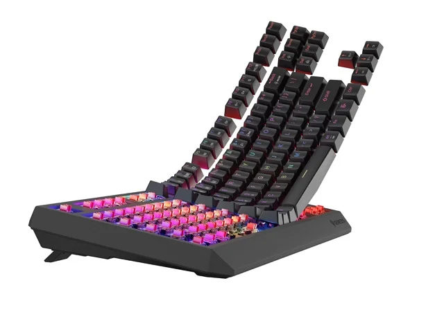 Гейминг клавиатура Genesis Thor 230 TKL Wireless RGB Outemu Red, Черна