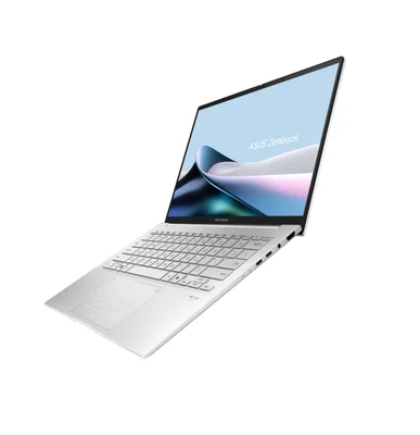 Asus Zenbook UX3405CA-ST1109NA, Intel Ultra 9 285H 2.9 GHz (24MB Cache, up to 5.4 GHz, 16 cores, 16 Threads), 14.0 OLED WQXGA+(WQ+) 2880X1800 16:10 Bend+500nits Glare , 120 Hz, LPDDR5X 32GB ( on board ),1TB  SSD G4, No OS , Foggy Silver, no adapter