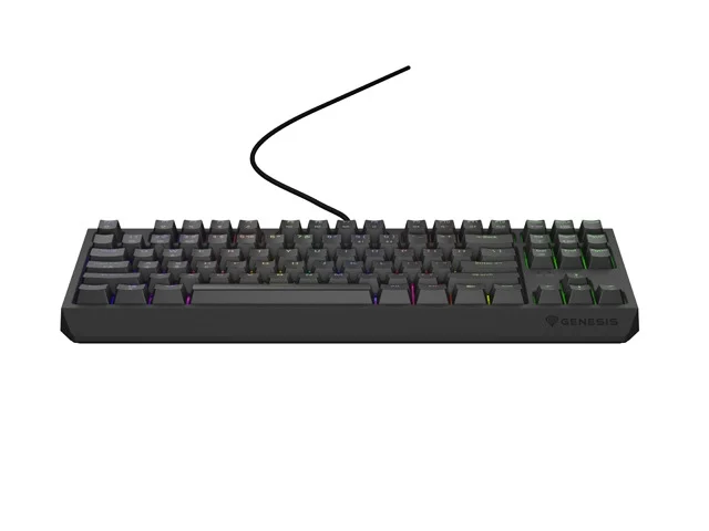 Геймърска клавиатура Genesis Thor 230 TKL Outemu Red RGB Black Hot Swap