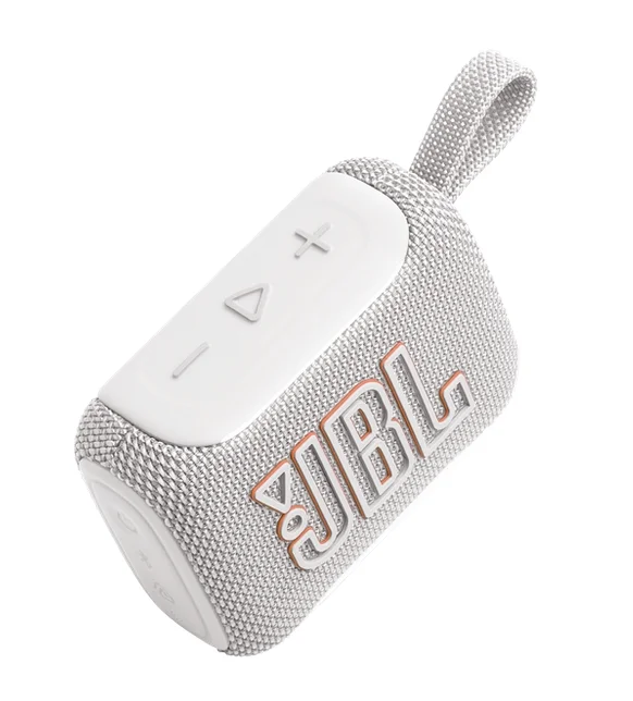 JBL GO 5 WHT Waterproof and drop-proof portable speaker
