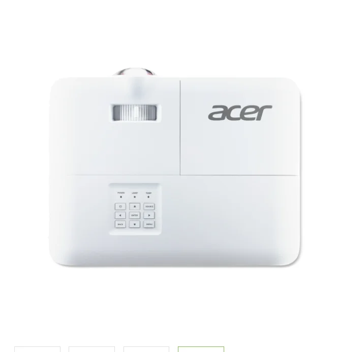 Acer Projector S1287, DLP, Short Throw 0.6, XGA (1024x768), 4000 ANSI Lumens, 20 000:1, 1x, 3D Ready, HDMI 2x1.4, DC Out (5V/1A, USB-A), RS232, Speaker 16W, Bluelight Shield, 3.1 kg, 3Y, White