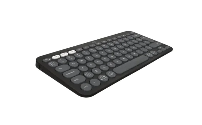 Logitech Pebble Keys 2 K380s - TONAL GRAPHITE - US INT'L - BT - N/A - INTNL-973 - UNIVERSAL
