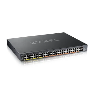 ZyXEL XMG2230-52HP, L3 Access Switch,  16x 2.5G, 32x 1G,  AC:960W PoE , DC:2400W PoE, 4 x SFP+ Uplink, incl 1 yr NebulaFlex Pro