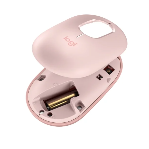 LOGITECH POP Mouse with emoji - ROSE - BT  - EMEA28i-935 - FY25,TERRA