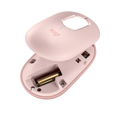 LOGITECH POP Mouse with emoji - ROSE - BT  - EMEA28i-935 - FY25,TERRA