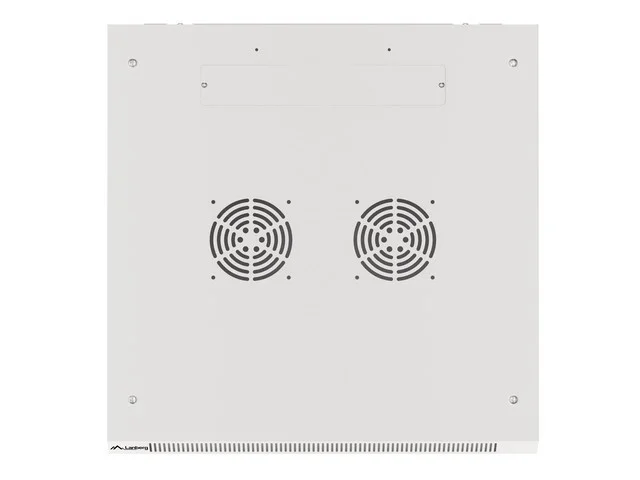 Lanberg rack cabinet 19" wall-mount 9U/600x600 for self-assembly with metal door grey (flat pack)