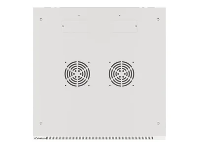 Lanberg rack cabinet 19" wall-mount 9U/600x600 for self-assembly with metal door grey (flat pack)