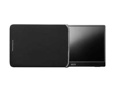 MSI PRO MP161 E2, Portable Monitor, 15.6" FHD IPS, Ultra Slim Design 1.08 cm, Connect with Smartphone, Display Kit app, MSI EyesErgo, Built-in Ergo Fold-out Kickstand, Built-in Speakers 2x 1.5W, 2x USB Type-C (DP 1.2a, 15W PD), mini HDMI, 4ms, 0.75 kg