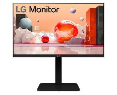 LG 24BA550-B, 23.8" IPS LED AG, 200cd/m2, Full HD 1920x1080, 100Hz, sRGB 95% , D-Sub, Display Port, HDMI, USB 5 Gbps, Speaker 2W x 2, Tilt, Height, Swivel, Pivot, Reader Mode, LG Switch app, Black