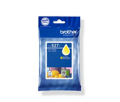 Brother LC527Y Yellow Ink Cartridge for MFCJ5010DW/MFCJ5110DW - 900 page yield