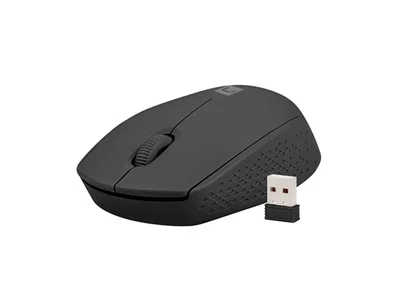 Мишка NATEC Stork Wireless 1600DPI оптична, черна