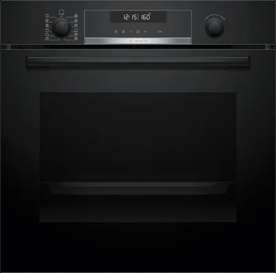 Bosch HBG579EB7, SER6, Oven A+, Pyro+Hydro, 14 HM, TFT display, AutoPilot 40, 1 lvl rail, SoftClose&SoftOpen, Air Fry tray, black
