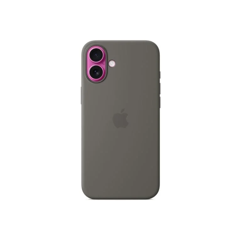 Apple iPhone 16 Plus Silicone Case with MagSafe - Stone Grey