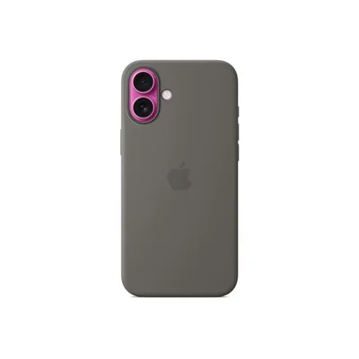 Apple iPhone 16 Plus Silicone Case with MagSafe - Stone Grey