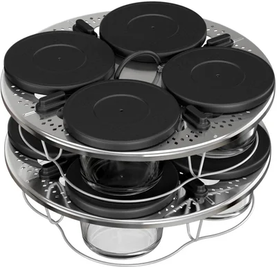 Tefal XA6140E0 8 glass jars with lids for Cook4me