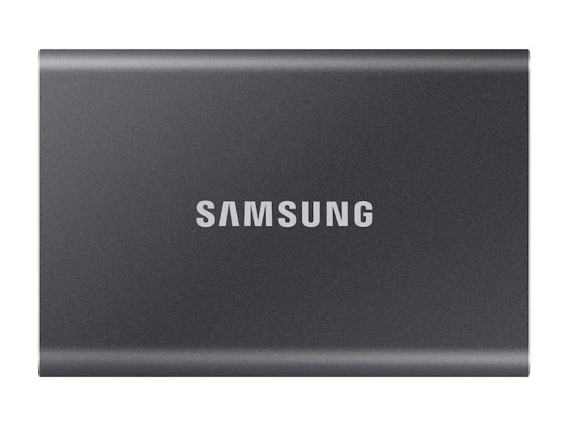 Външен SSD диск Samsung T7 1TB USB 3.2 Titan Gray