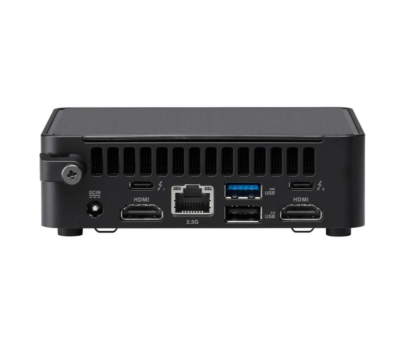Asus NUC 14 Pro Intel Ultra 7 155H, Intel Arc GPU, 4 x USB, Wi-Fi 6E AX211 + 2.5GBe LAN, 2 x HDMI, 2 x Thunderbolt 4 (USB-C+DP), no Storage (NVMe only), no RAM, no OS, Slim Kit