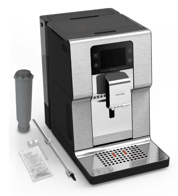Krups EA879EE0 Es Fa Intuition Hot&Cold Silver