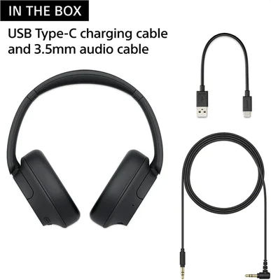 Слушалки Sony WH-CH720N черен